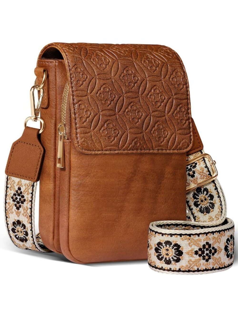 Stylish Small Crossbody Bag for Women with Trendy Guitar Strap - Perfect for